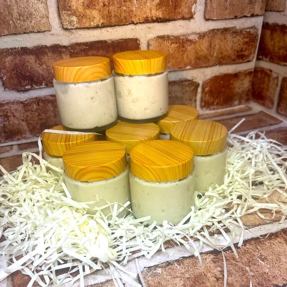 Citrus spice body scrub